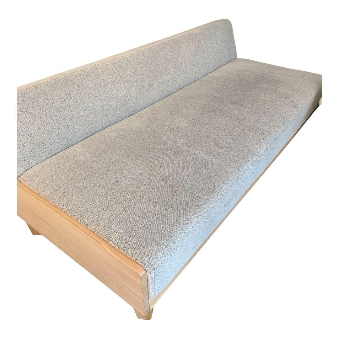 MODERN DECO 3人掛け ベッドソファ リクライニングソファ