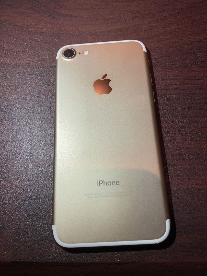 【箱付き・美品】iPhone7 128GB ローズゴールド Wi-Fi繋げて使用