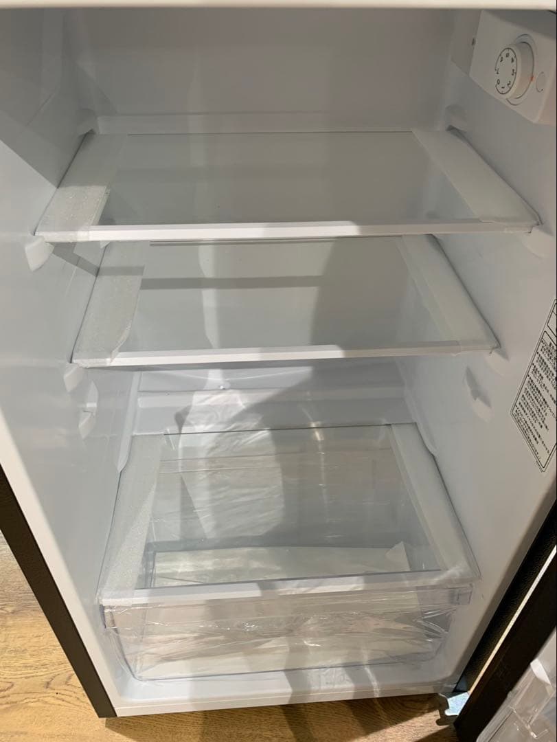 Hisense ブラック 2ドア冷蔵庫