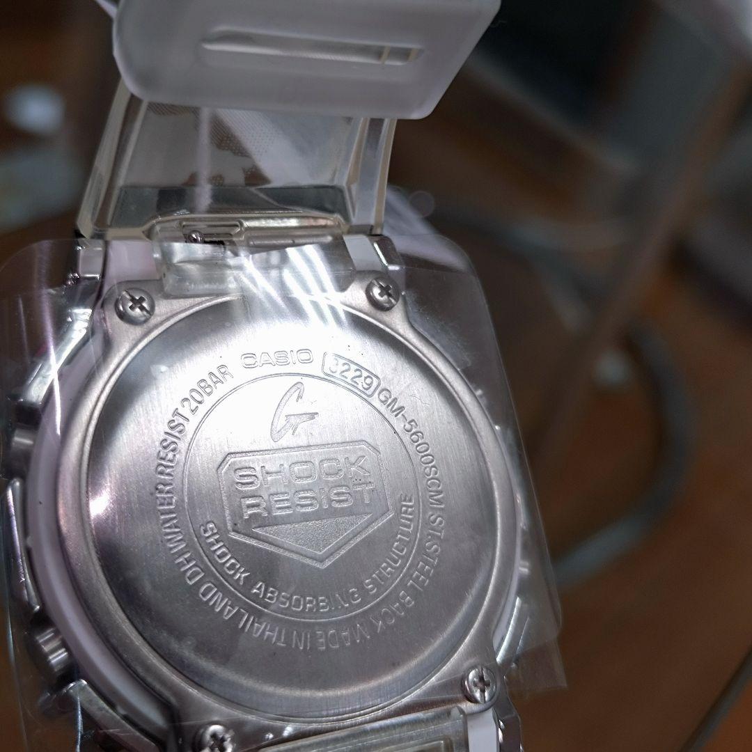 新品未使用　CASIO　G-SHOCK　GM-5600SCM メタル