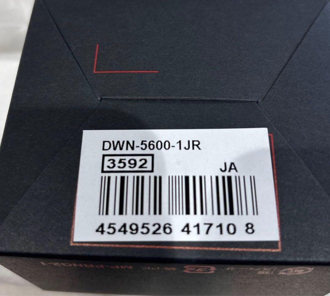 CASIO　G-SHOCK　リングウォッチナノ DWN-5600-1JR