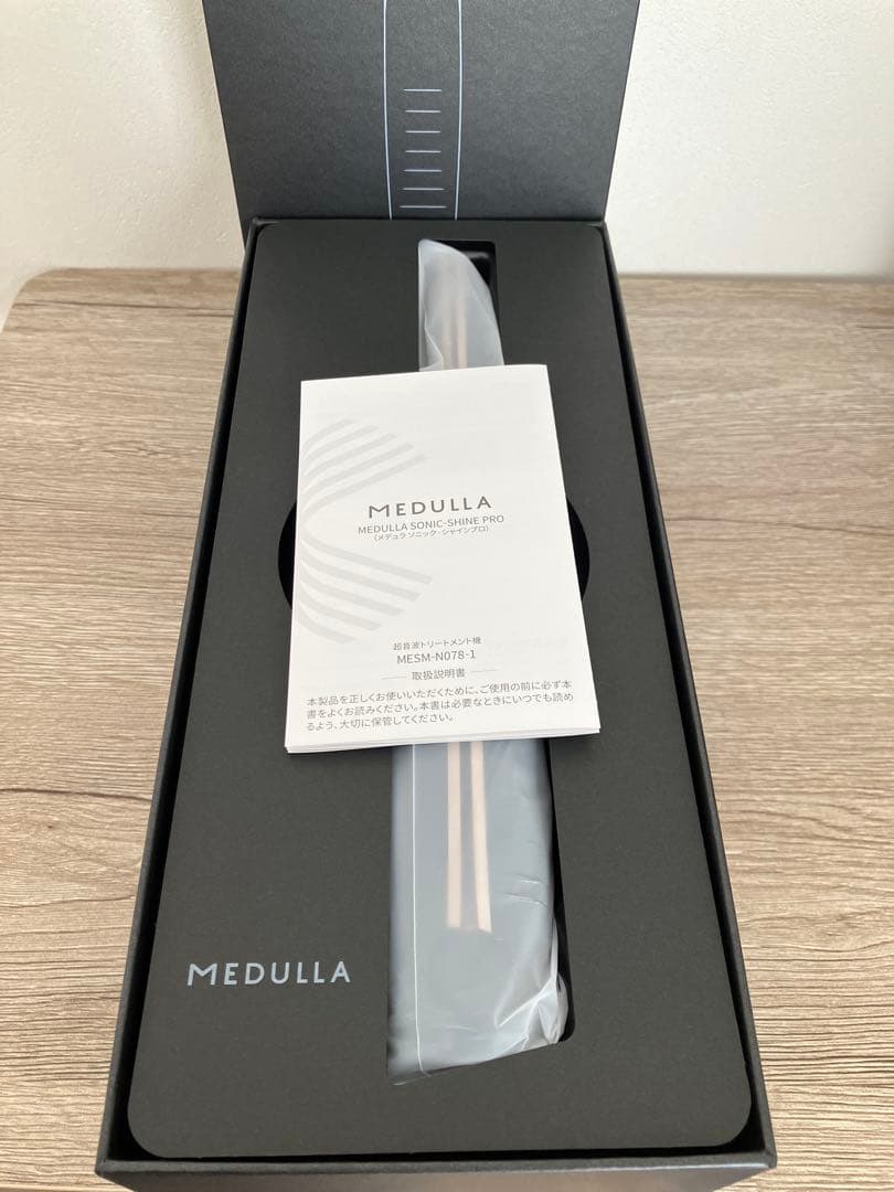 MEDULLA 超音波アイロン ブラック