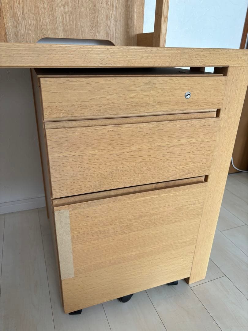 【美品】カリモク家具ボナシェルタ学習机セット