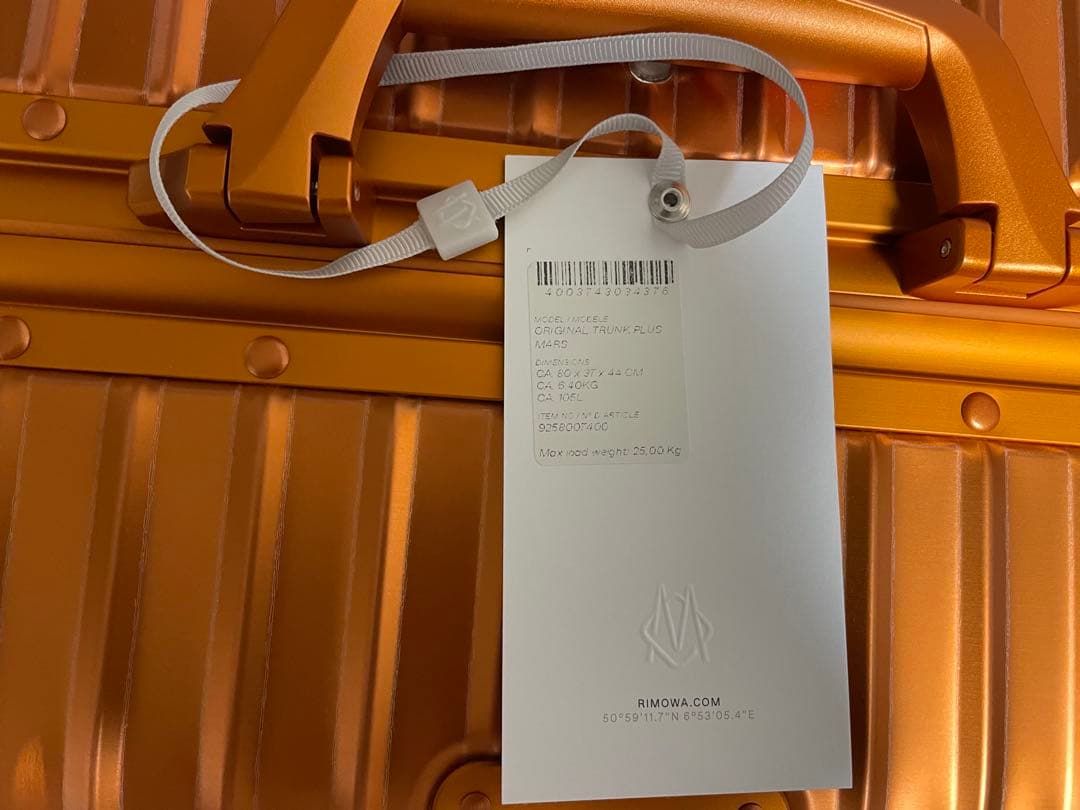 RIMOWAリモワ ORIGINAL トランクプラス　105L