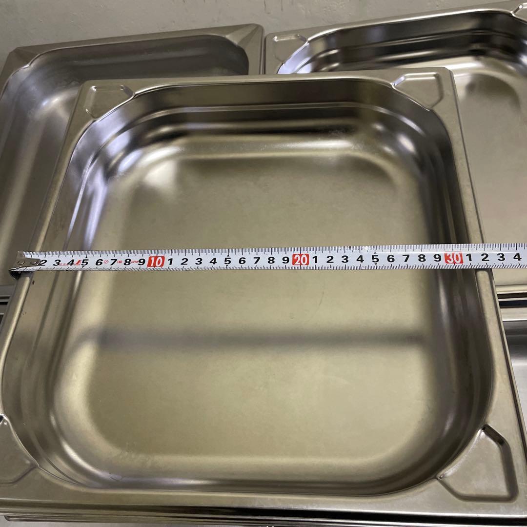 コンベクションオーブン用ホテルパン各種16個+蓋13枚