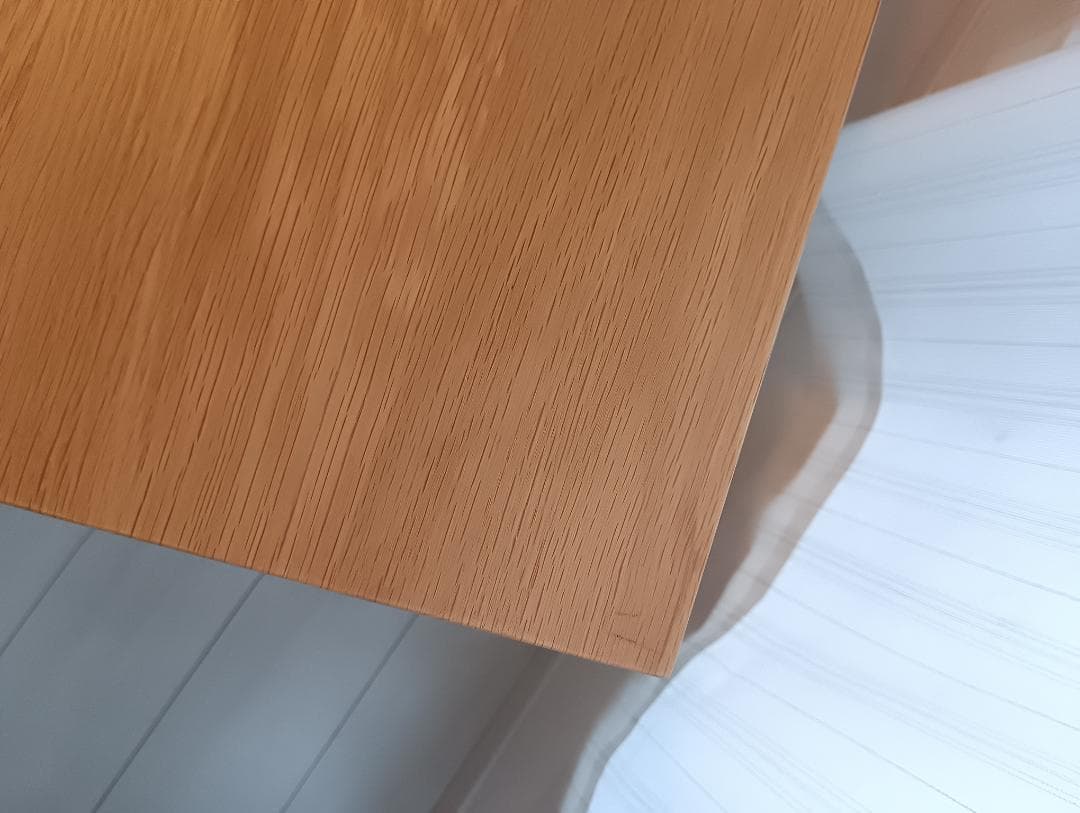 【値下げ】直接引き取りのみ　無印良品 無垢材 木製デスク オーク材 事務学習机