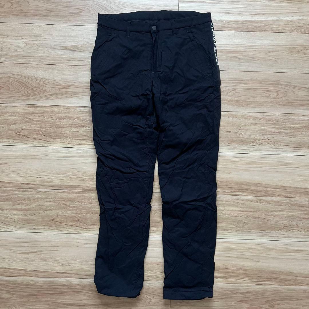 PEARLY GATES パーリーゲイツ　中綿入り　ダウン　ロゴ　パンツ　メンズ