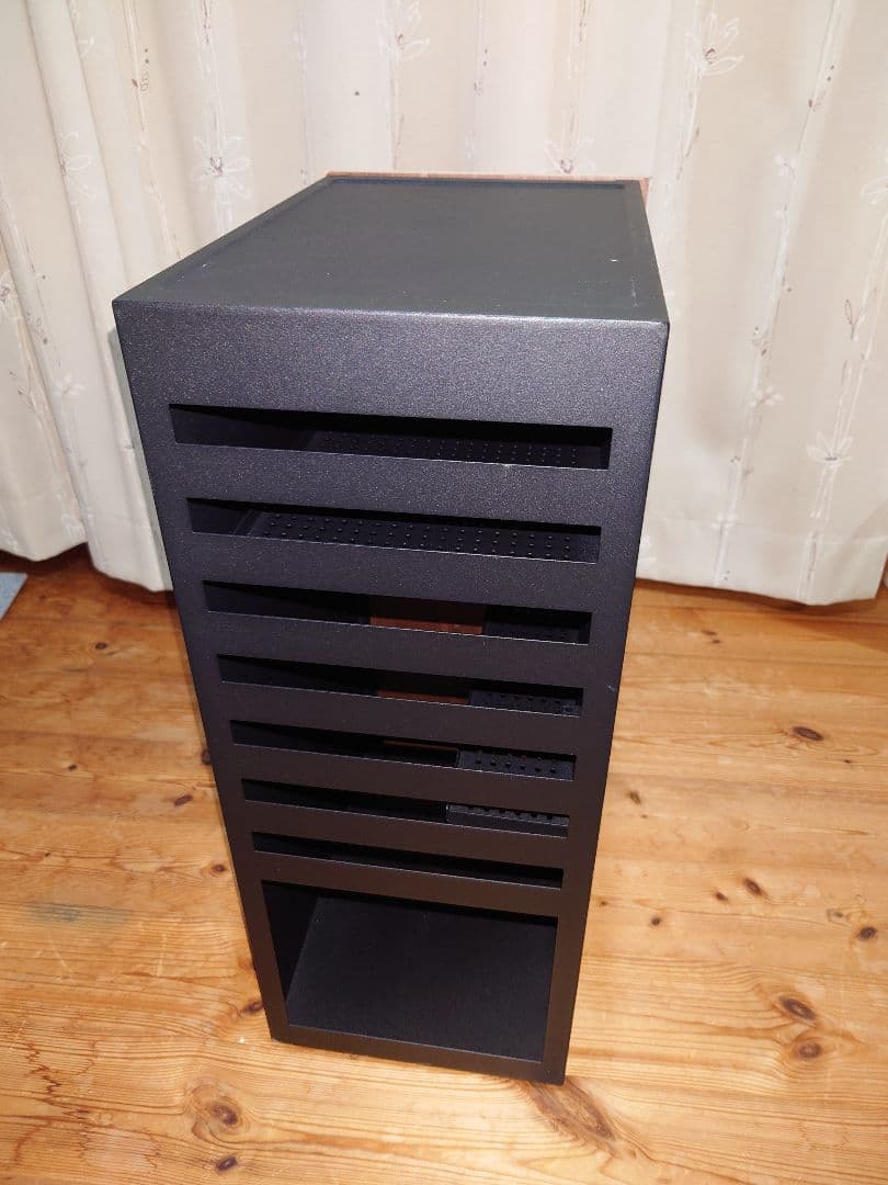 山崎実業　ゲーム機収納ラック　ブラック　tower