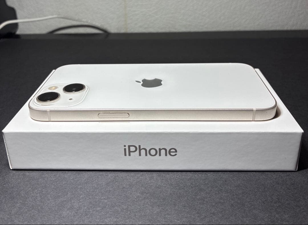 iPhone13 128GB SIMフリー スターライト ホワイト 動作問題なし