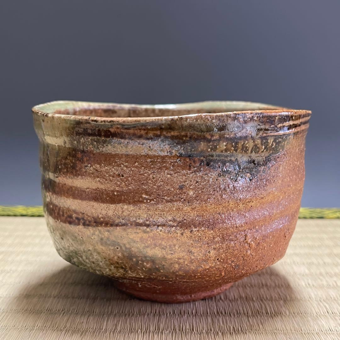 ス*コ様 伊賀焼 松本央 桃青窯 茶碗 茶道具 骨董品 838