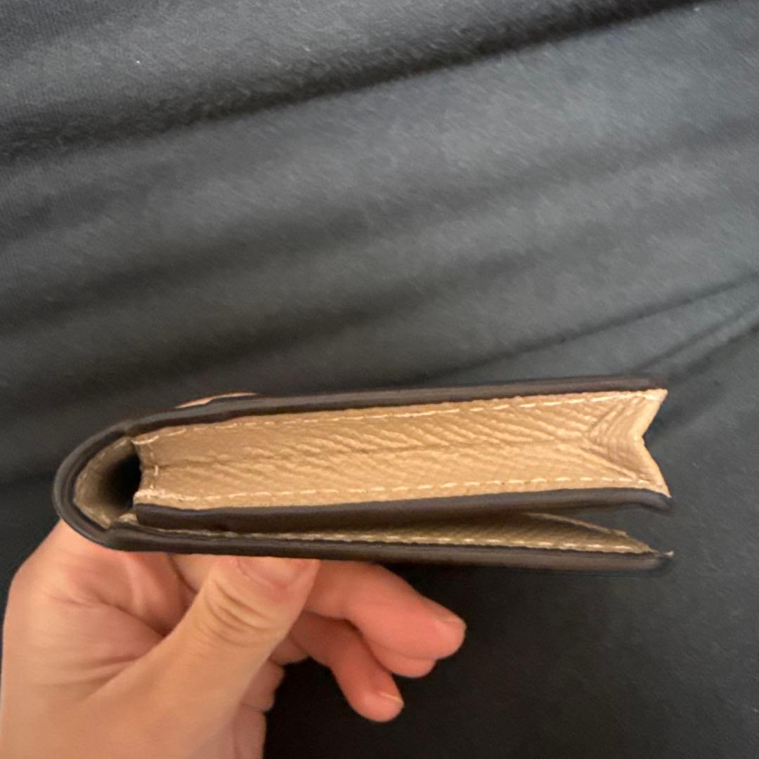 ル*ー様 COACH ベージュ 名刺入れ