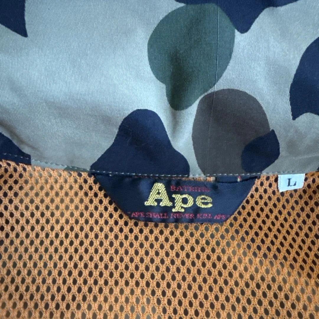 A BATHING APE/初期タグ/サイクリングジャケット　　L