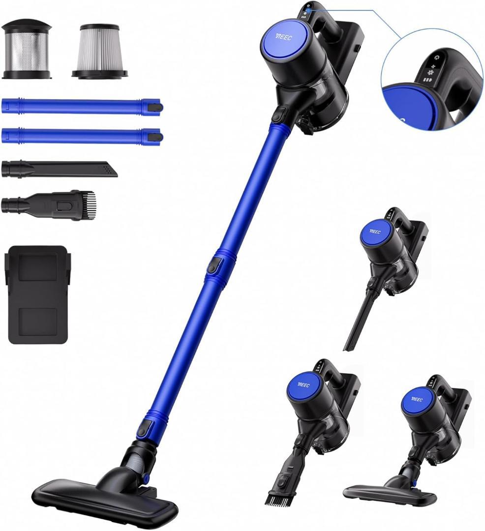 45000Pa 超強力 コードレス掃除機 uwant掃除機スタンド 白 セット