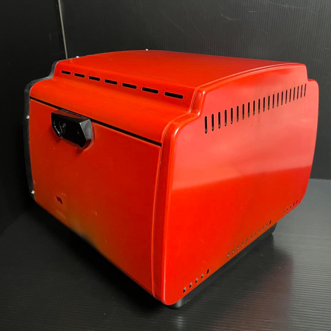 【希少・ヴィンテージ】Peace 1251 天火 レトロ オーブン コンロ 赤