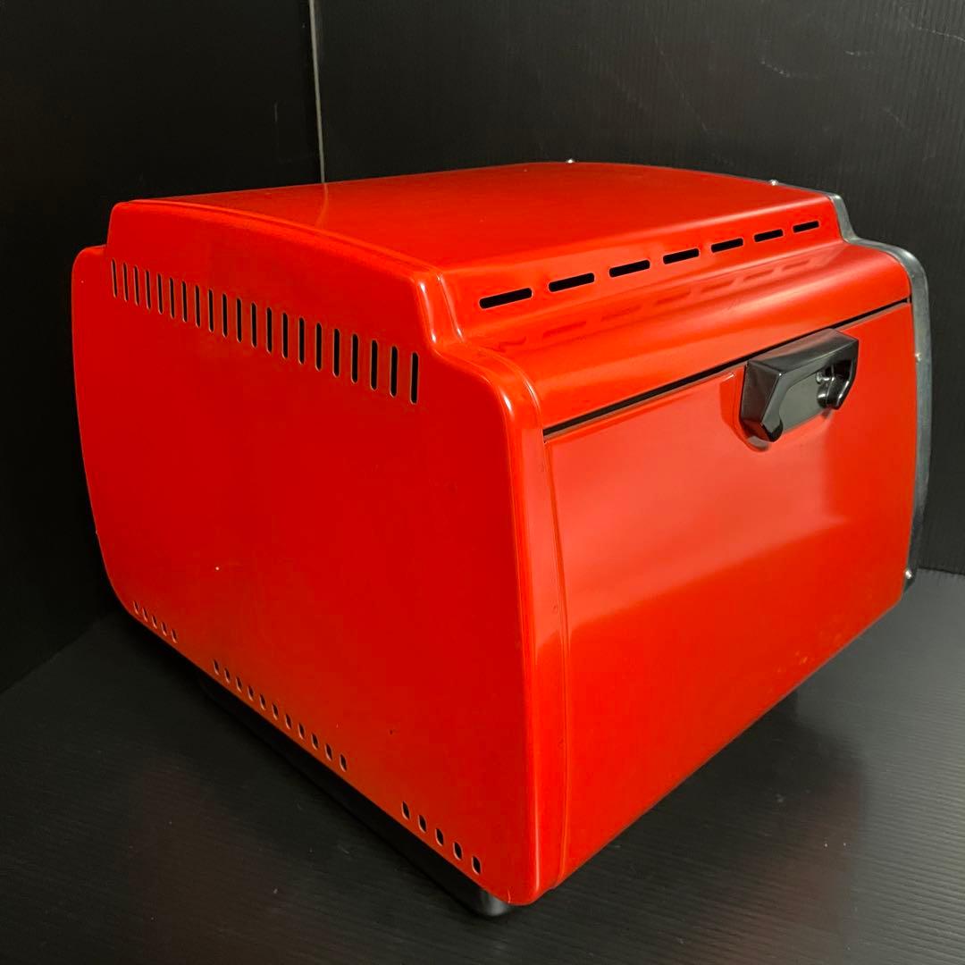 【希少・ヴィンテージ】Peace 1251 天火 レトロ オーブン コンロ 赤