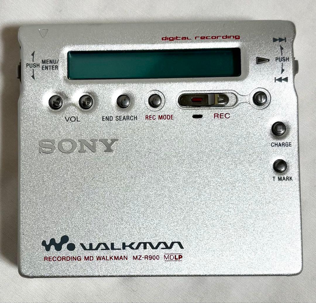 SONY ポータブルMDレコーダー MZ-R900 日本製