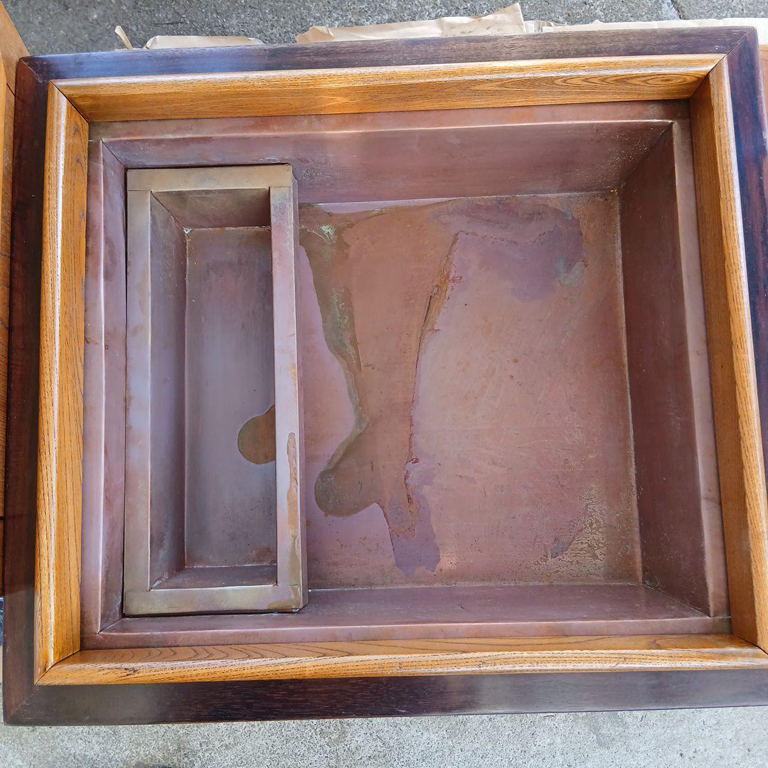 レトロ⭐️無垢材天然木高級囲炉裏いろり⭐️