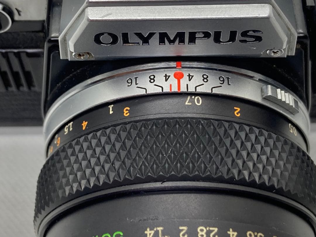 Olympus OM-10 Zuiko 50mm 1.4 マニュアルアダプター付