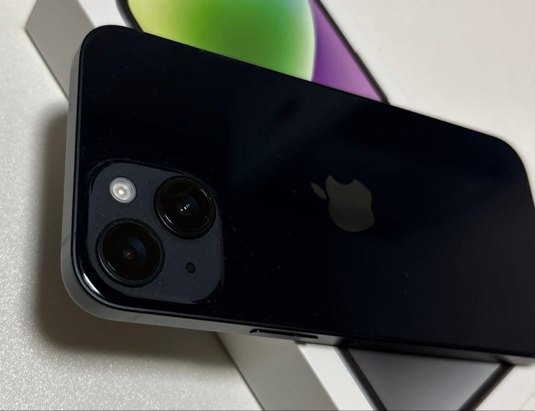 iPhone14本体 256GBカラー:ミッドナイト箱付き