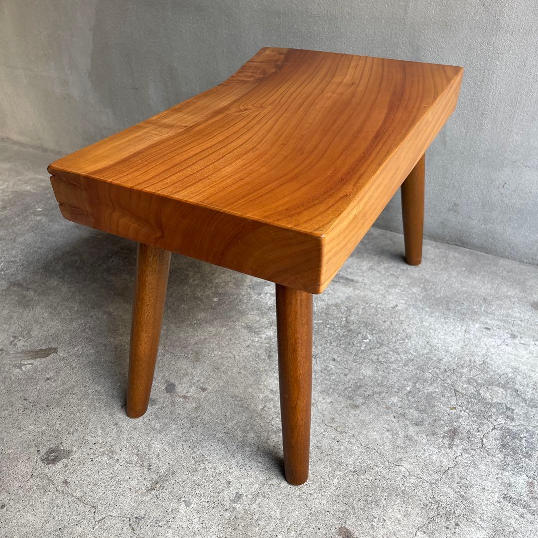 MATURIYA 祭屋　原木家具　欅スツール　サイドテーブル