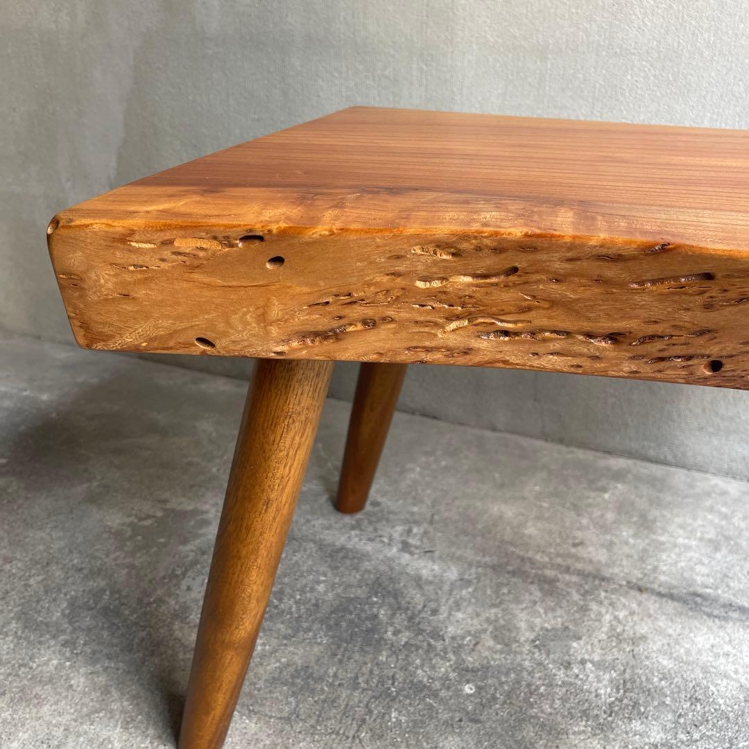MATURIYA 祭屋　原木家具　欅スツール　サイドテーブル