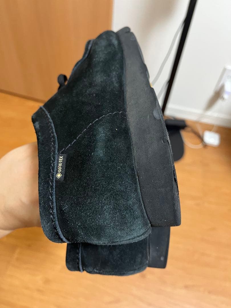 CLARKS wallabees 黒スエード