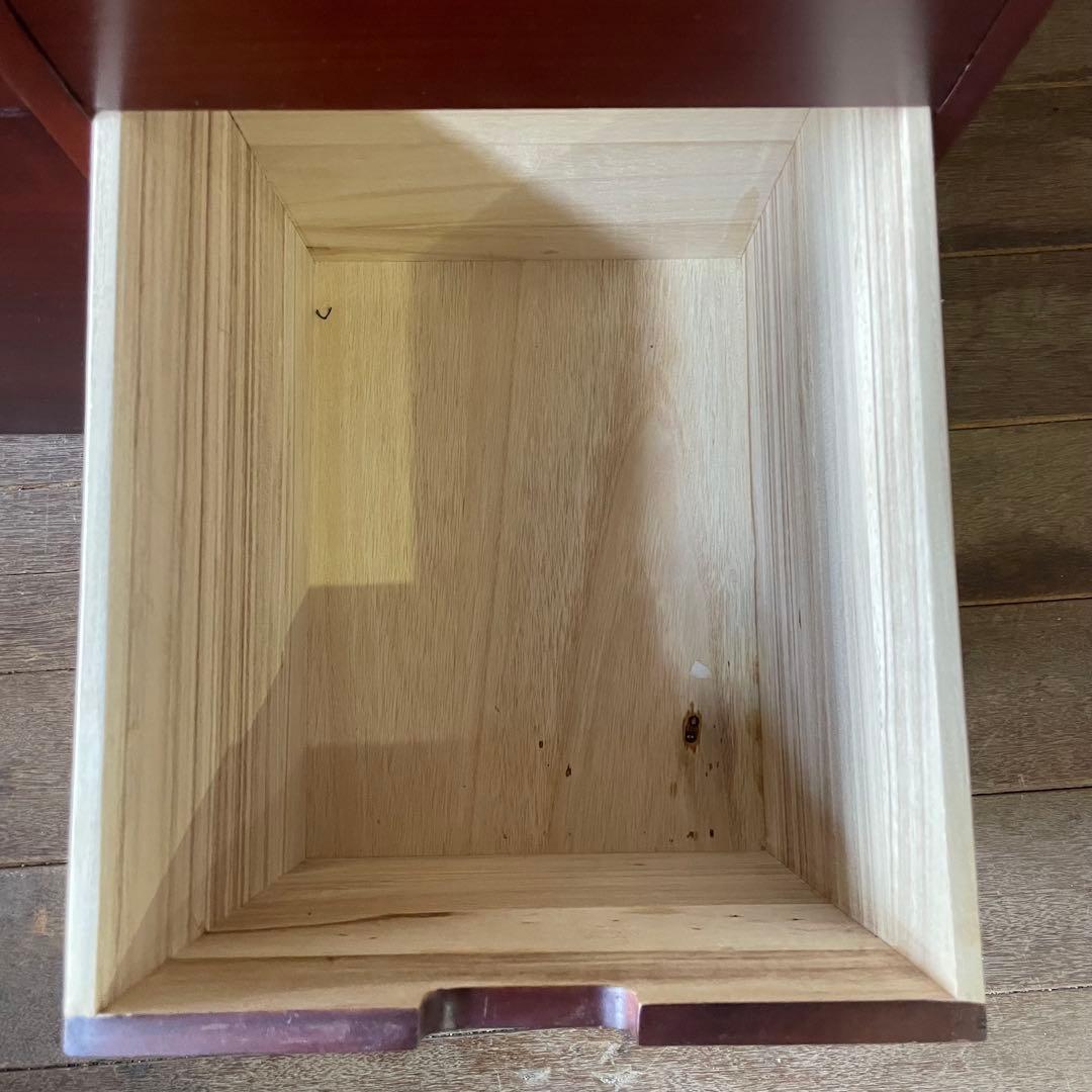 書類箪笥 書庫 桐製チェスト 便利仕分けチェスト キャスター付 大容量 書類棚