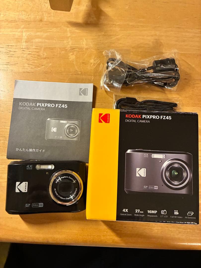 Kodak PIXPRO FZ45 コンパクトデジタルカメラ　箱付き　即日配送