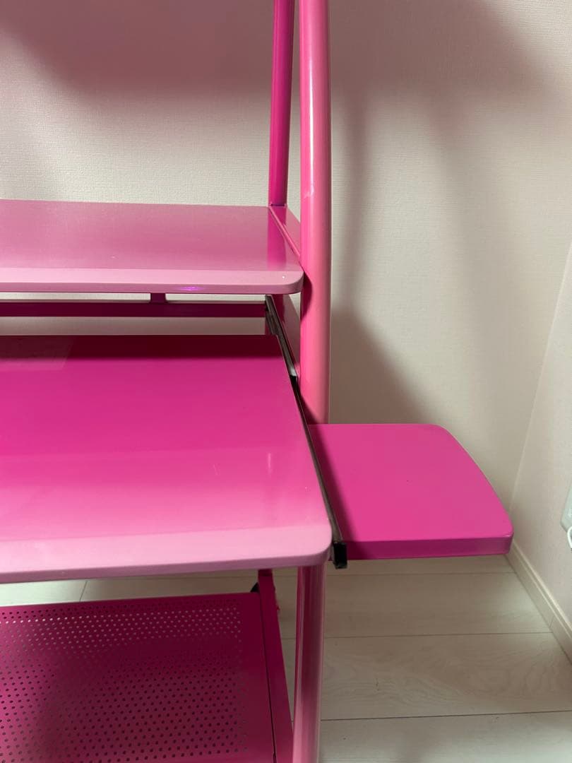 ゲーミングテーブル ピンク