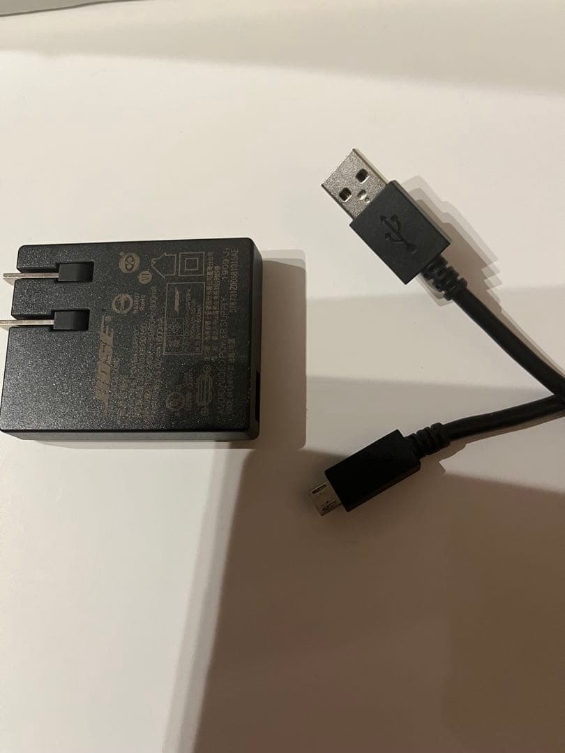 BOSE ワイヤレススピーカー ブラック 充電ケーブル付き