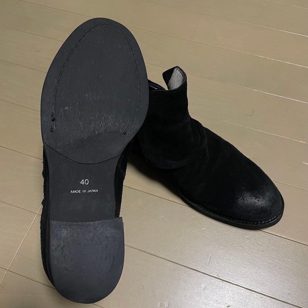 え*ち様 最終価格 美品 定価4万■NO ID.■焦がし ドレープ ヒール ブー