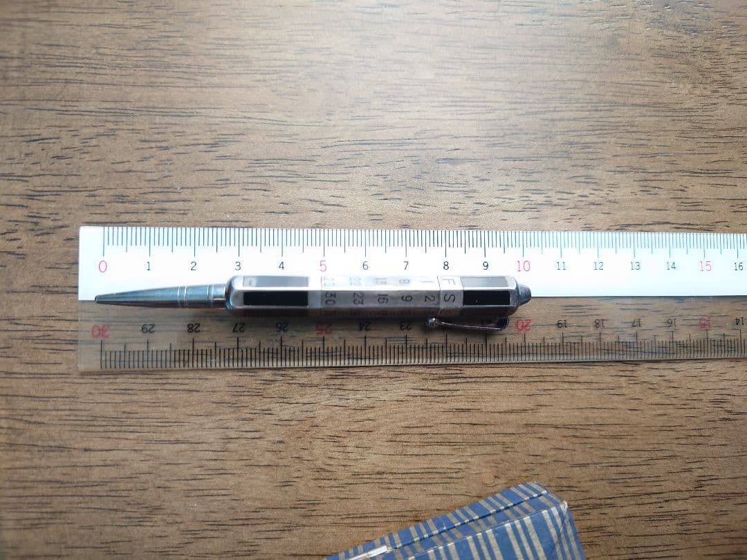 貴重　シャープペン　銀製品　シルバー　万年カレンダー付き　戦前　ジャンク