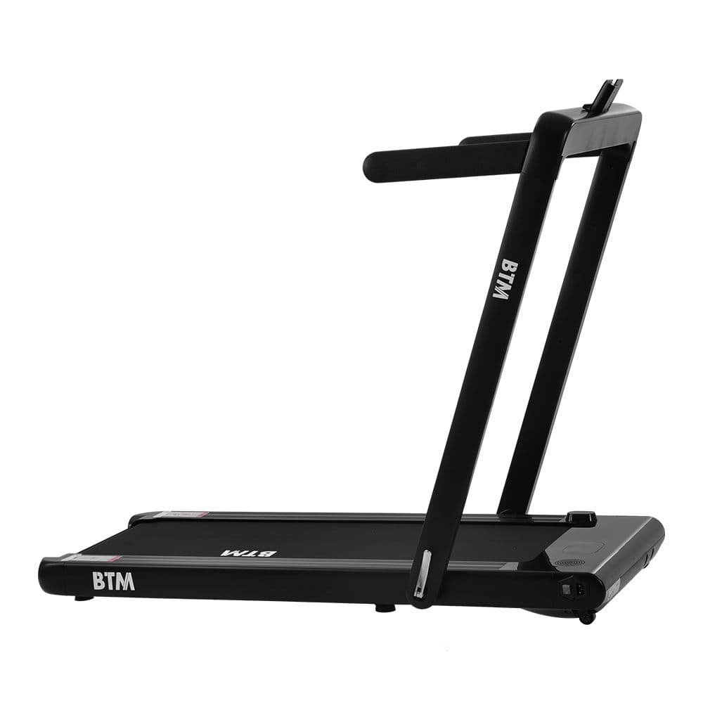 折りたたみ式トレッドミル 家庭用省スペース-ブラック