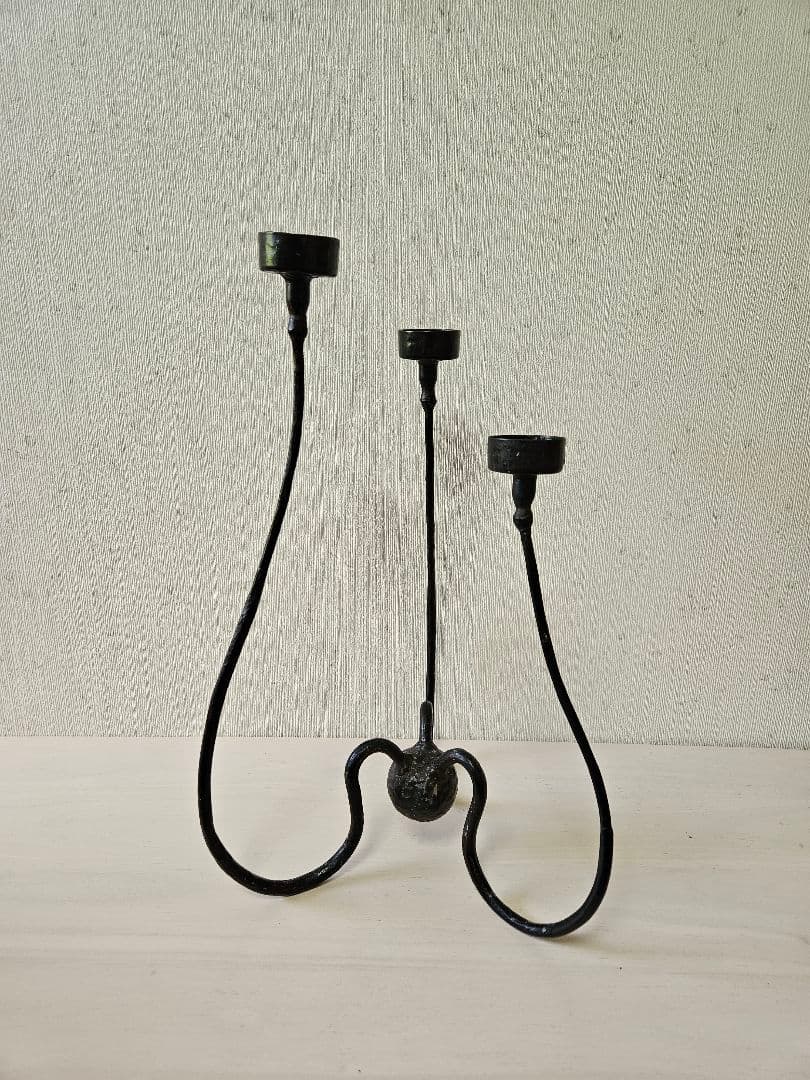 アイアンキャンドルスタンド キャンドルホルダー