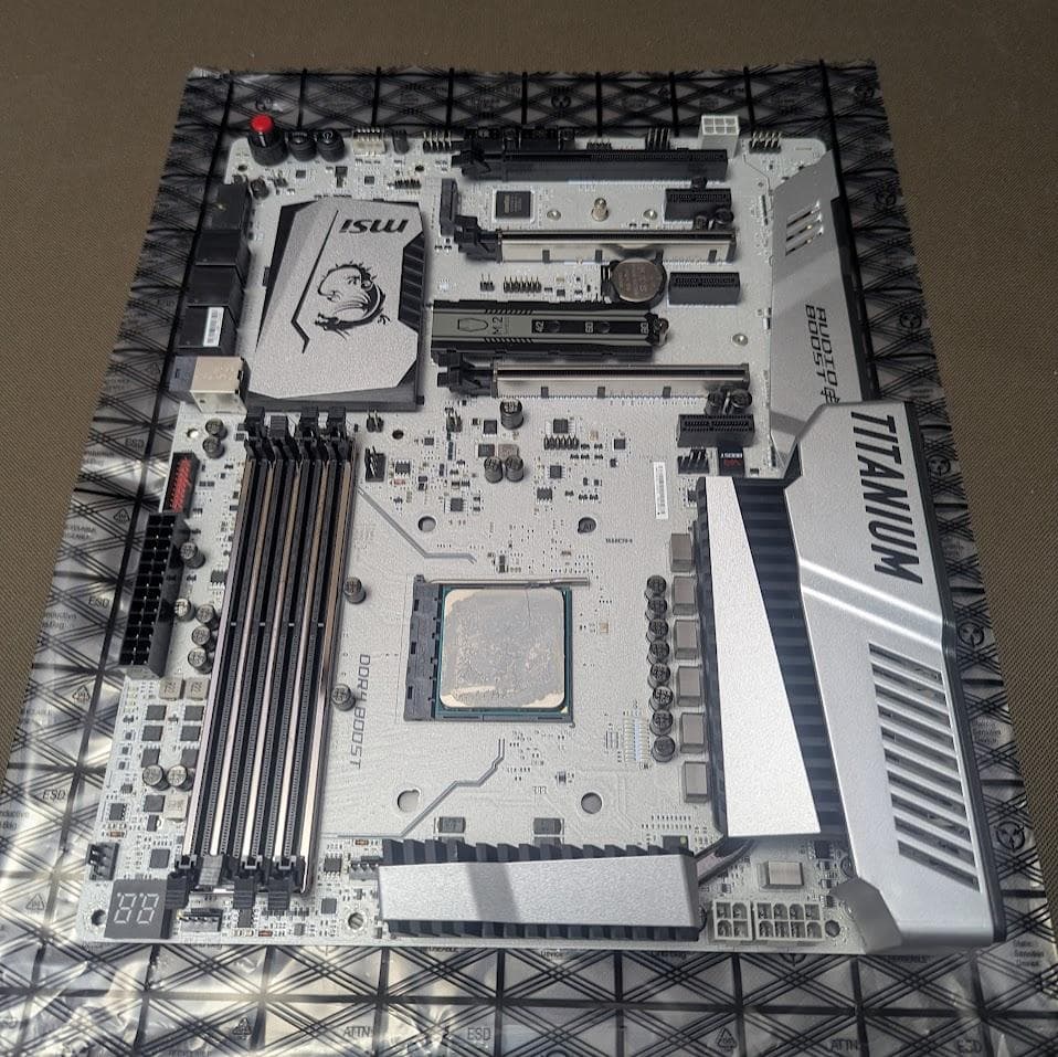 CPU(Ryzen7 1800X) マザーボード(MSI X370) セット