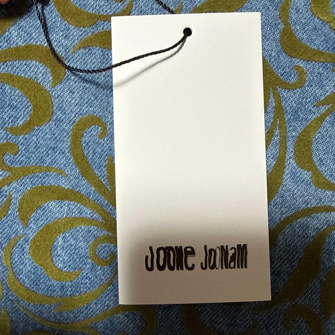 joone joonam 総柄デニム ポーカーズ カンティス着用