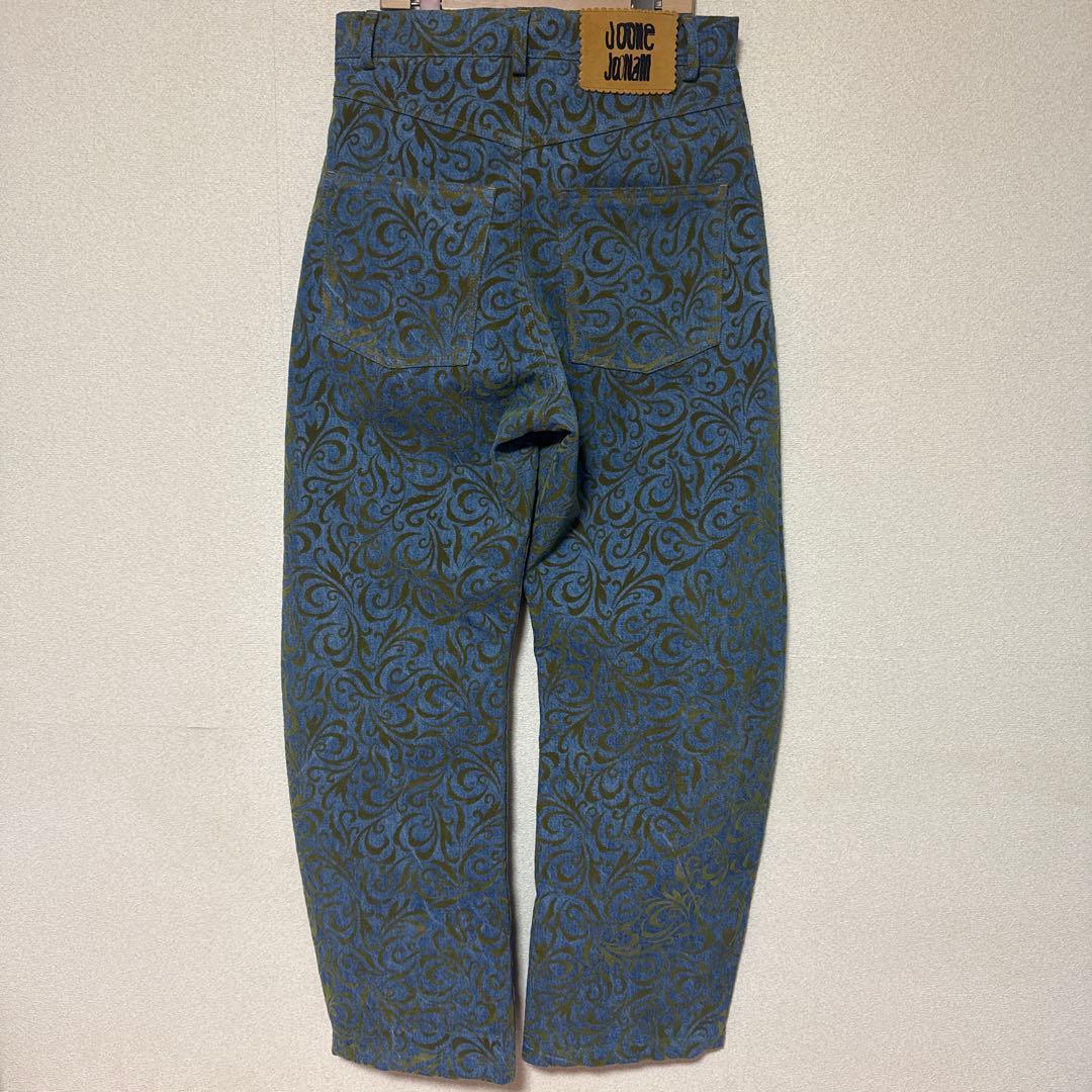 joone joonam 総柄デニム ポーカーズ カンティス着用