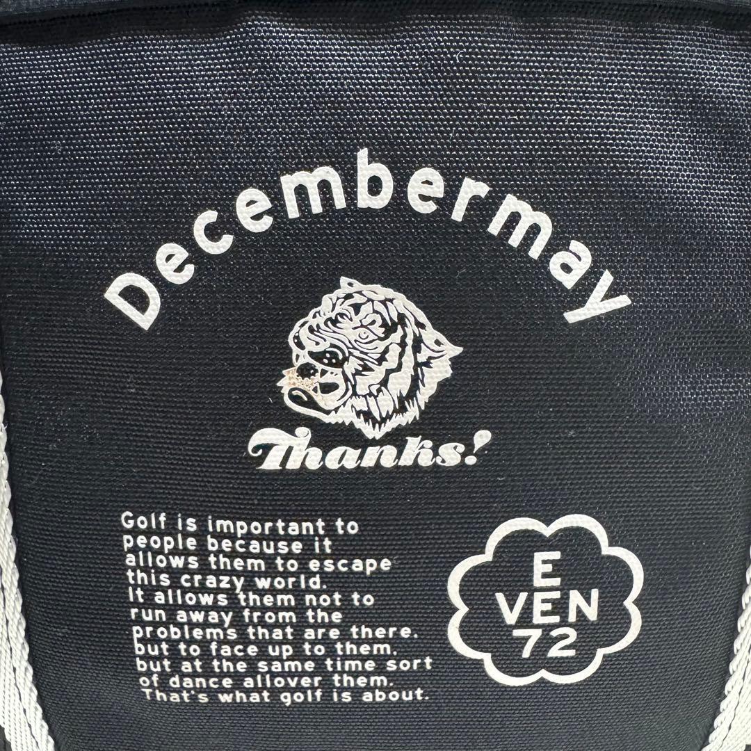 DECEMBERMAY ディセンバーメイ ゴルフ　トートバッグ　マルチカラー