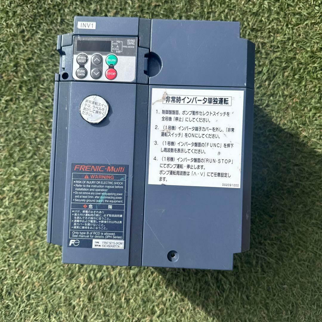 Fuji FRENIC-Multi FRN7.5E1S-2KDM 動作保証