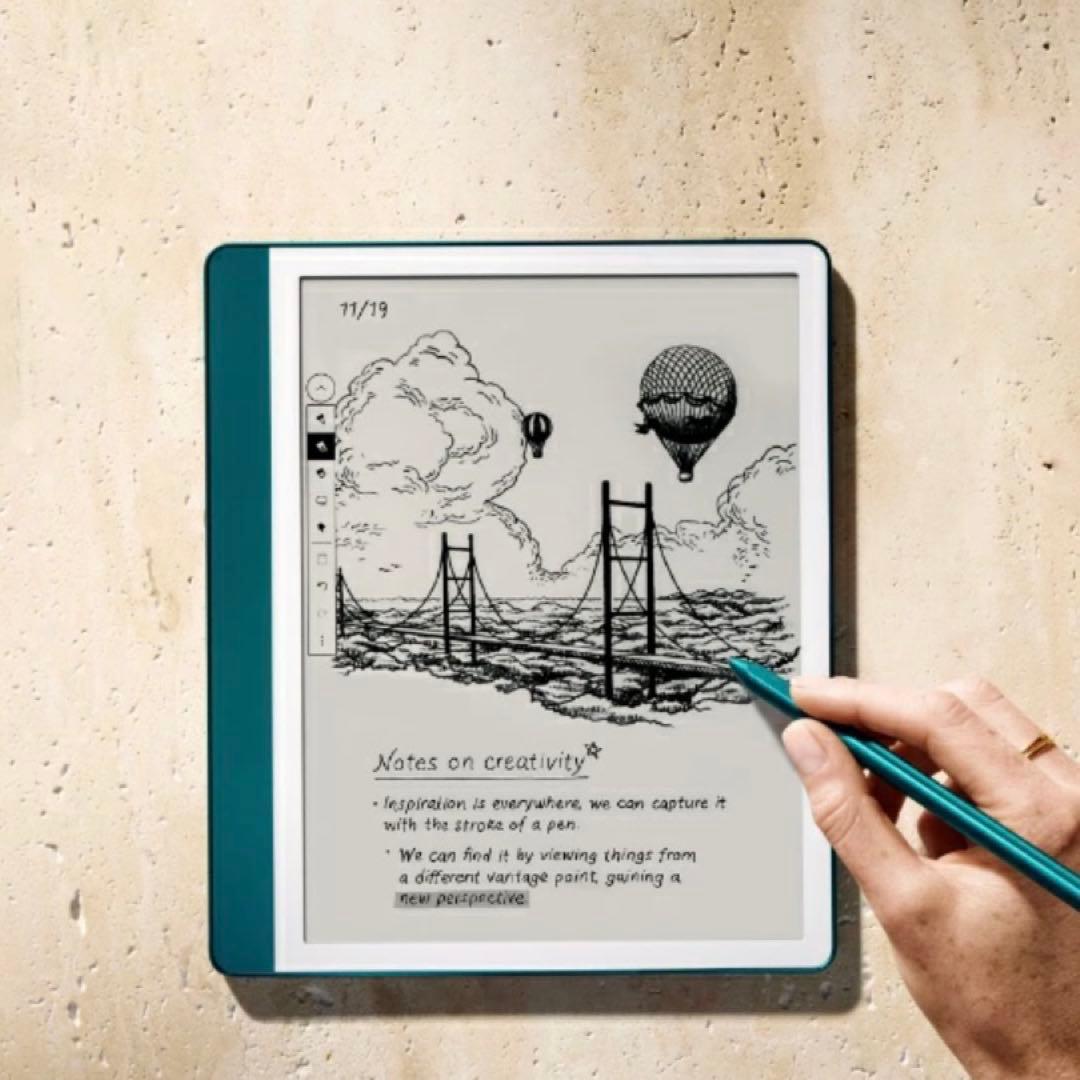 Kindle Scribe 64GB メタリックジェード　スタイラスペン付き