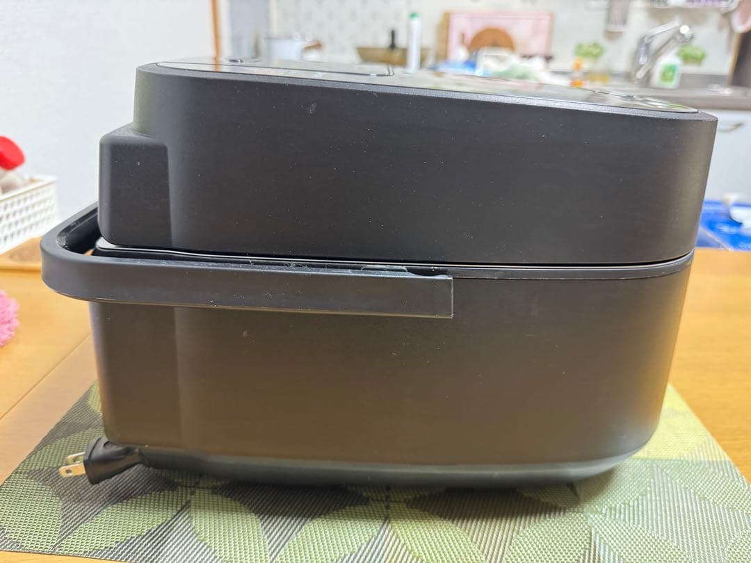 パナソニックスチーム&可変圧力IH炊飯器　SR-VSX108 ブラック 動作保証