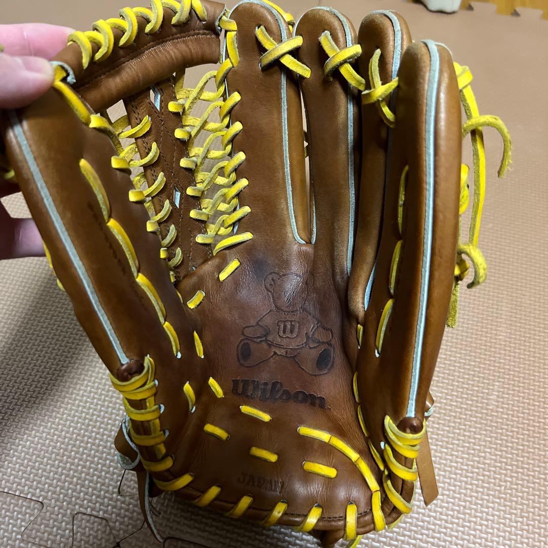 [美品]Wilson(ウィルソン) 硬式グローブ　外野手用　ベア