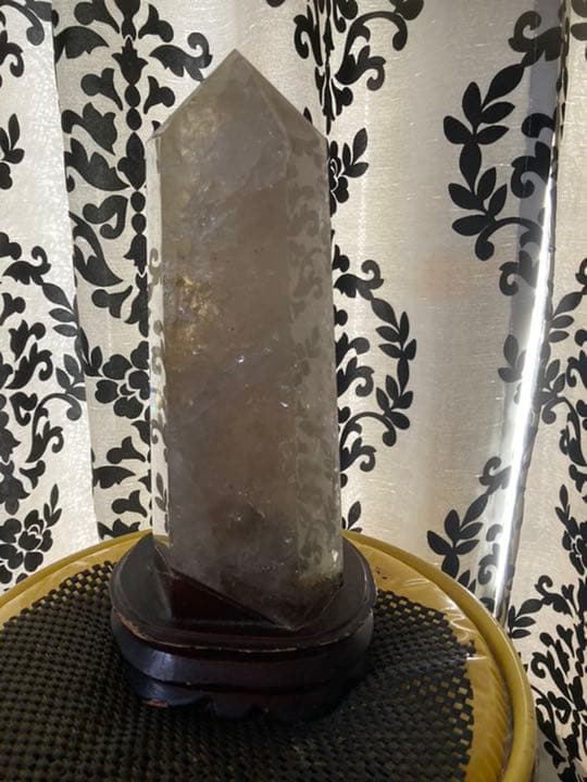 希少❣️スモーキークォーツ　レインボー入り