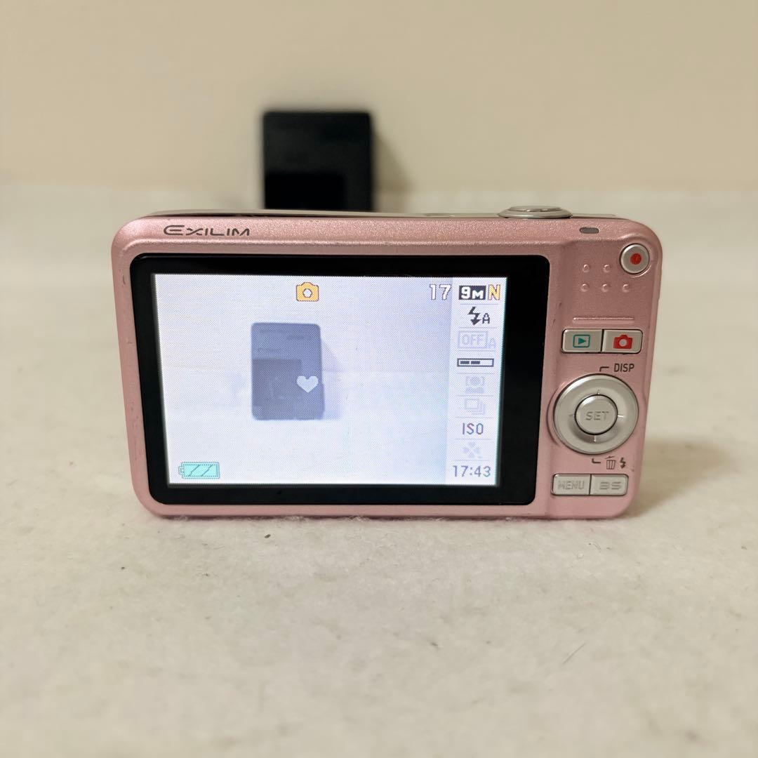 CASIO EX-Z85 ピンク コンパクトデジタルカメラ 純正電池