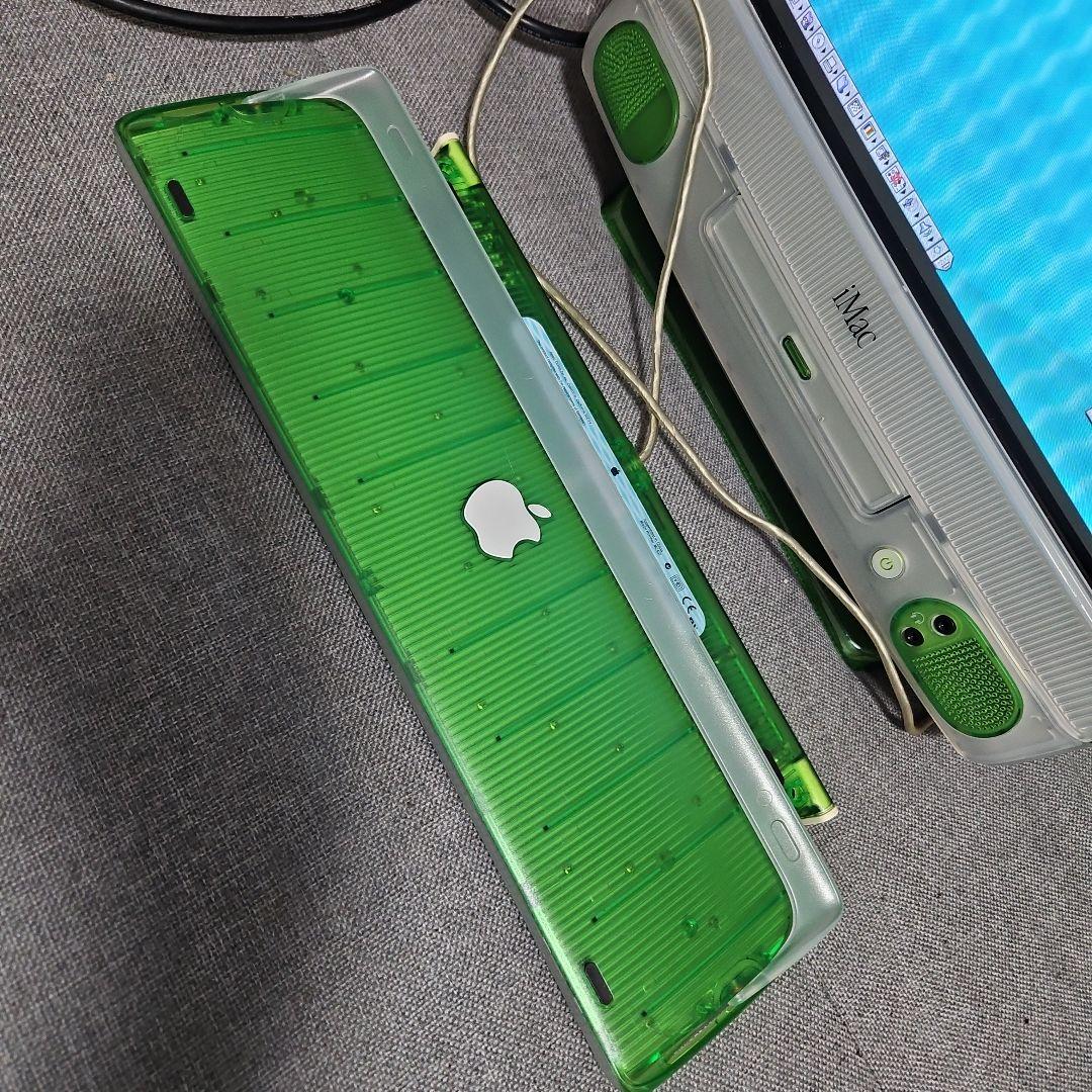 Apple iMac G3 グリーン 15インチ　初期化済み