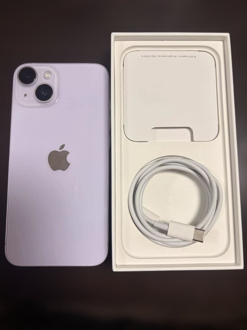 iPhone14 本体 ジャンク品 SIMフリー フィルム付き