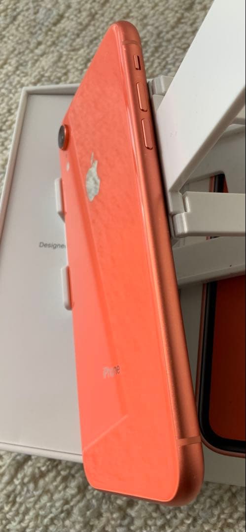 Apple iPhoneXR 10rレッド 128GB バッテリー９０%付属品付