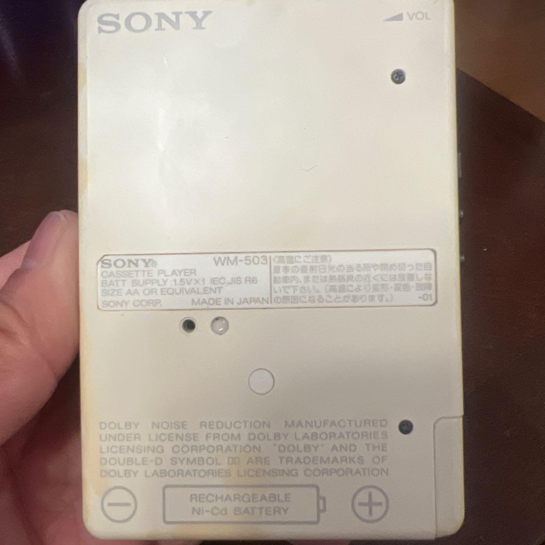 ジャンク SONY WALKMAN WM-503 ソニー ウォークマン