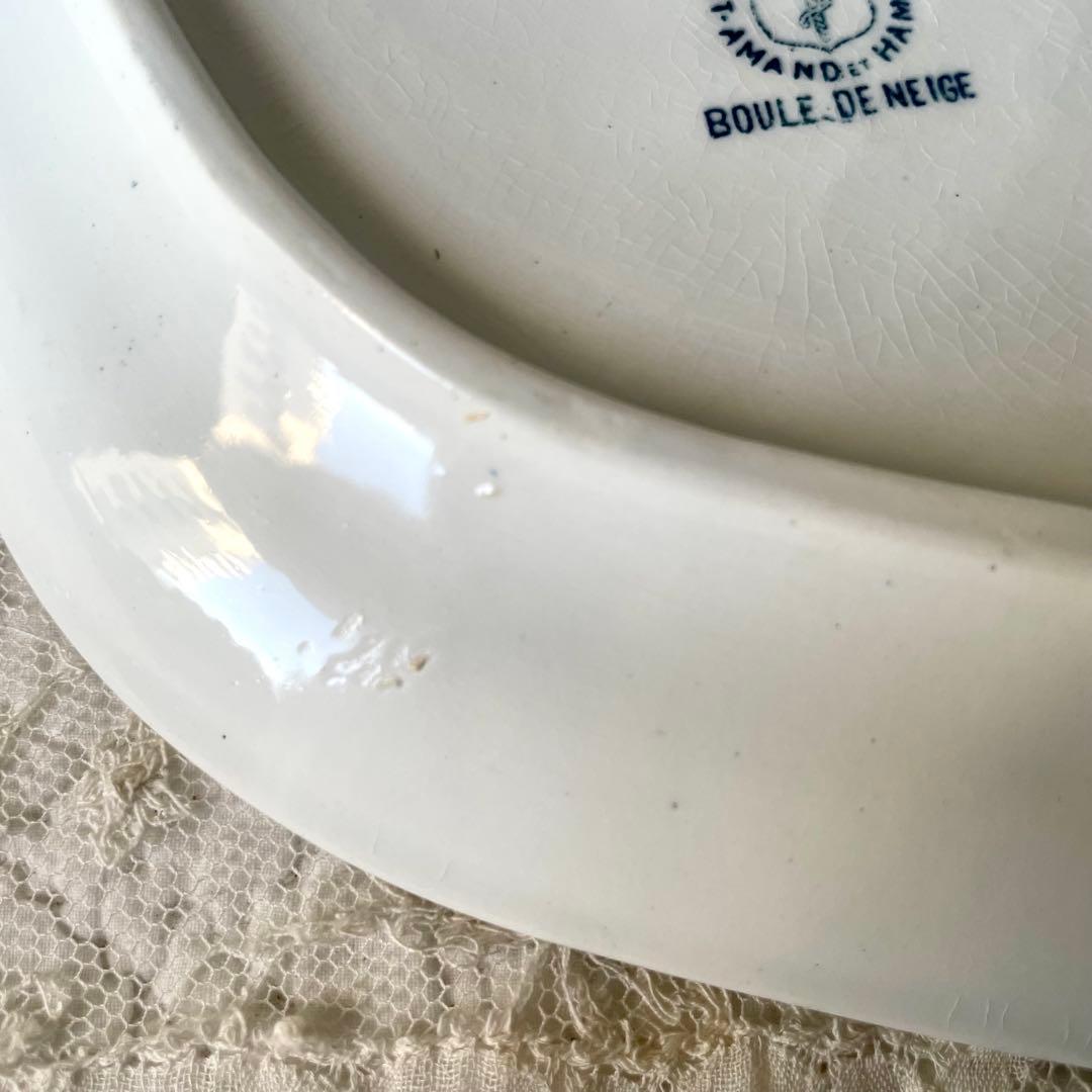 【美品】サンタマン　ブールドネージュ　ラヴィエ　フランスアンティーク　紫陽花