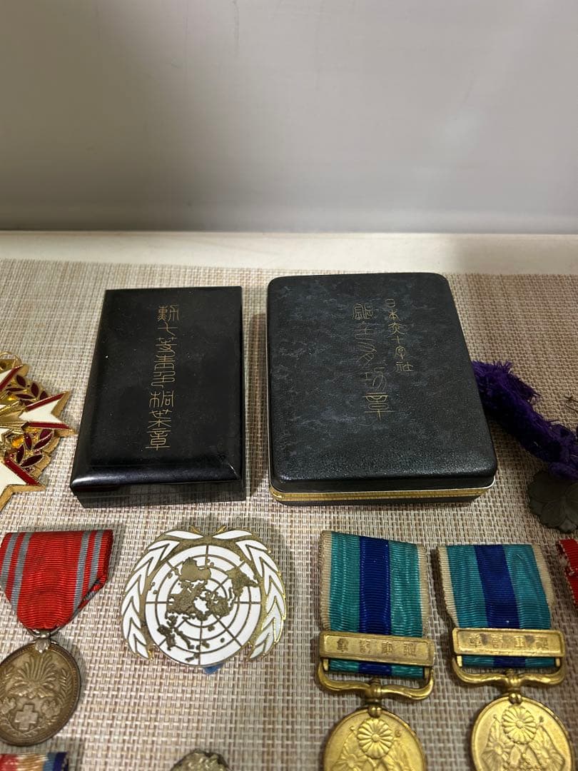 勲章とメダルのコレクション